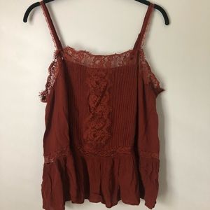 american eagle lace tank
